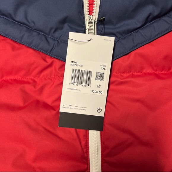 NIKE Storm-FIT Windrunner Down Fill Puffer Men's Jacket SZ 2XL XXL DD6795-410 - Picture 8 of 12